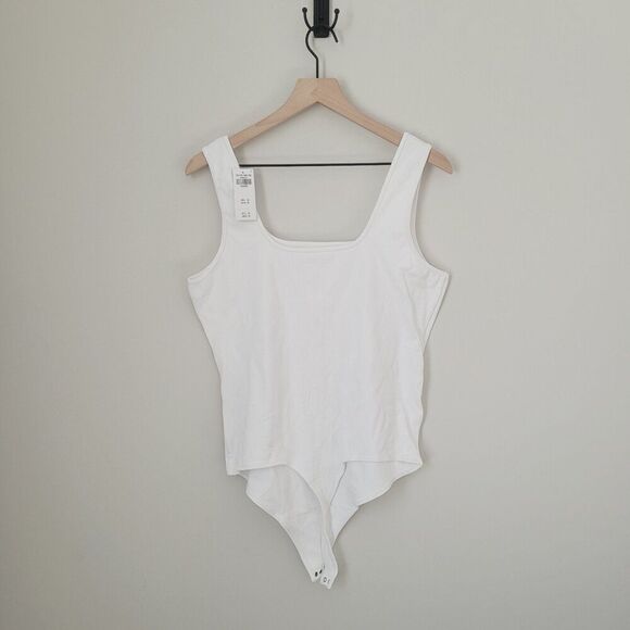 New Abercrombie & Fitch Seamless Rib Fabric Tank Bodysuit Size XXL NWT - Picture 9 of 10